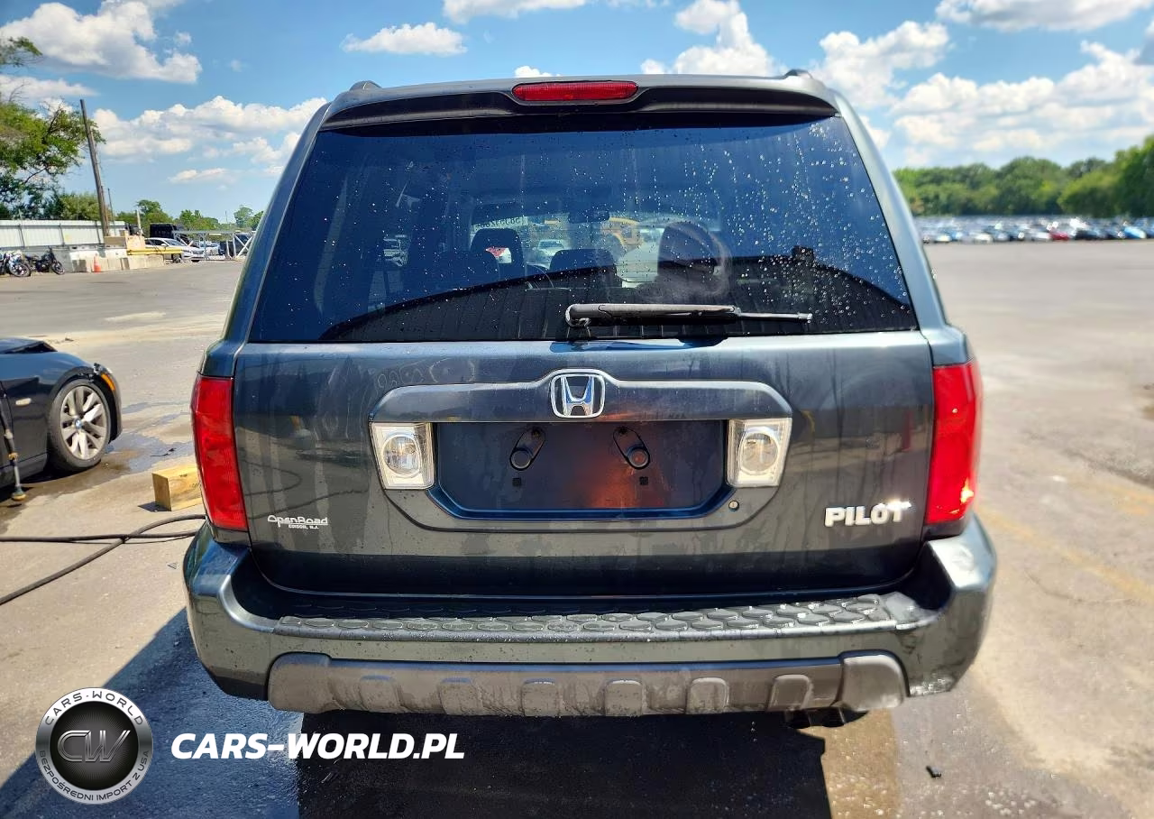 2003 Honda Pilot Exl VIN:2HKYF18503H601665 - 6