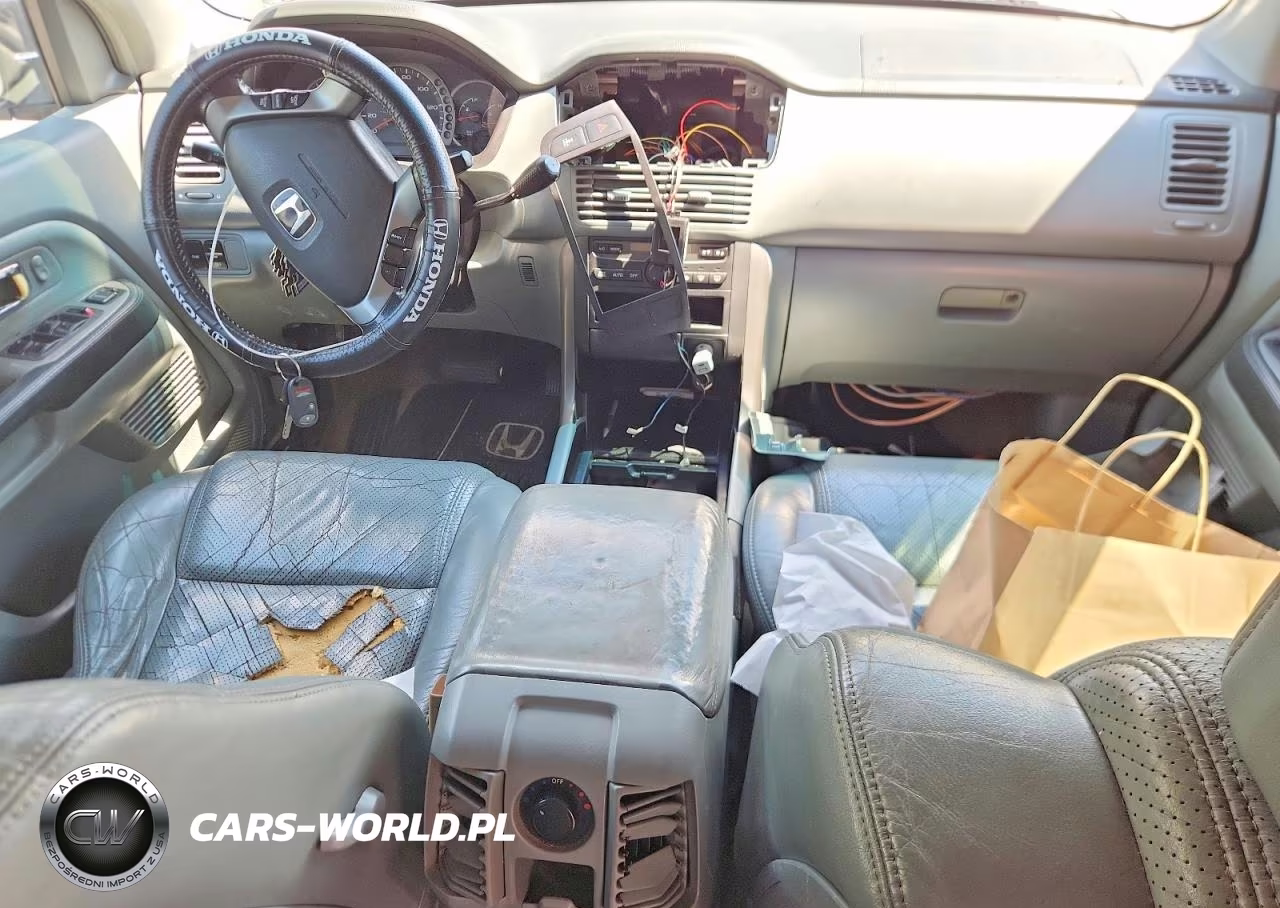 2003 Honda Pilot Exl VIN:2HKYF18503H601665 - 8