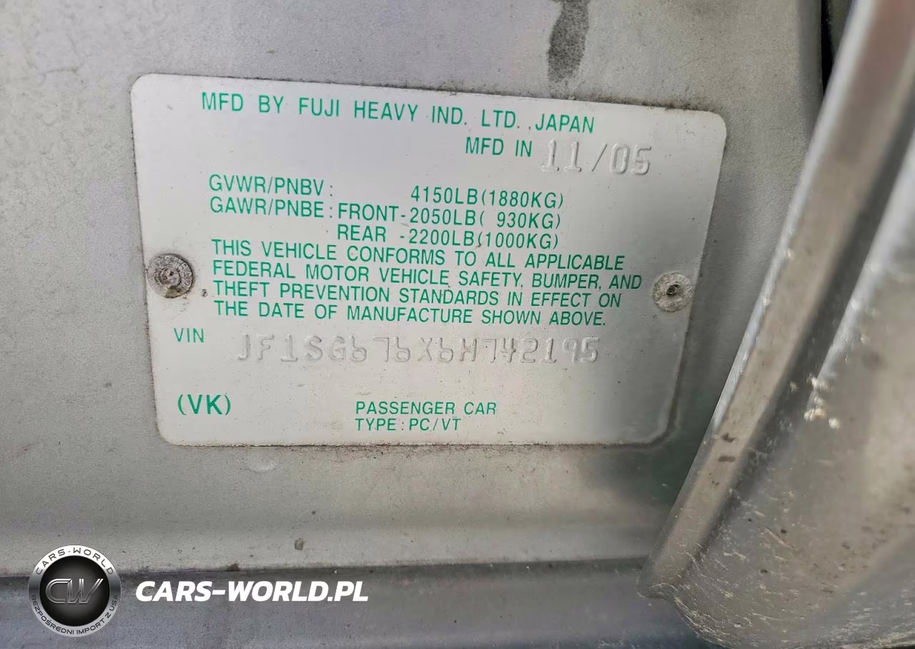 2006 Subaru Forester 2.5X Ll Bean VIN:JF1SG676X6H742195 - 13