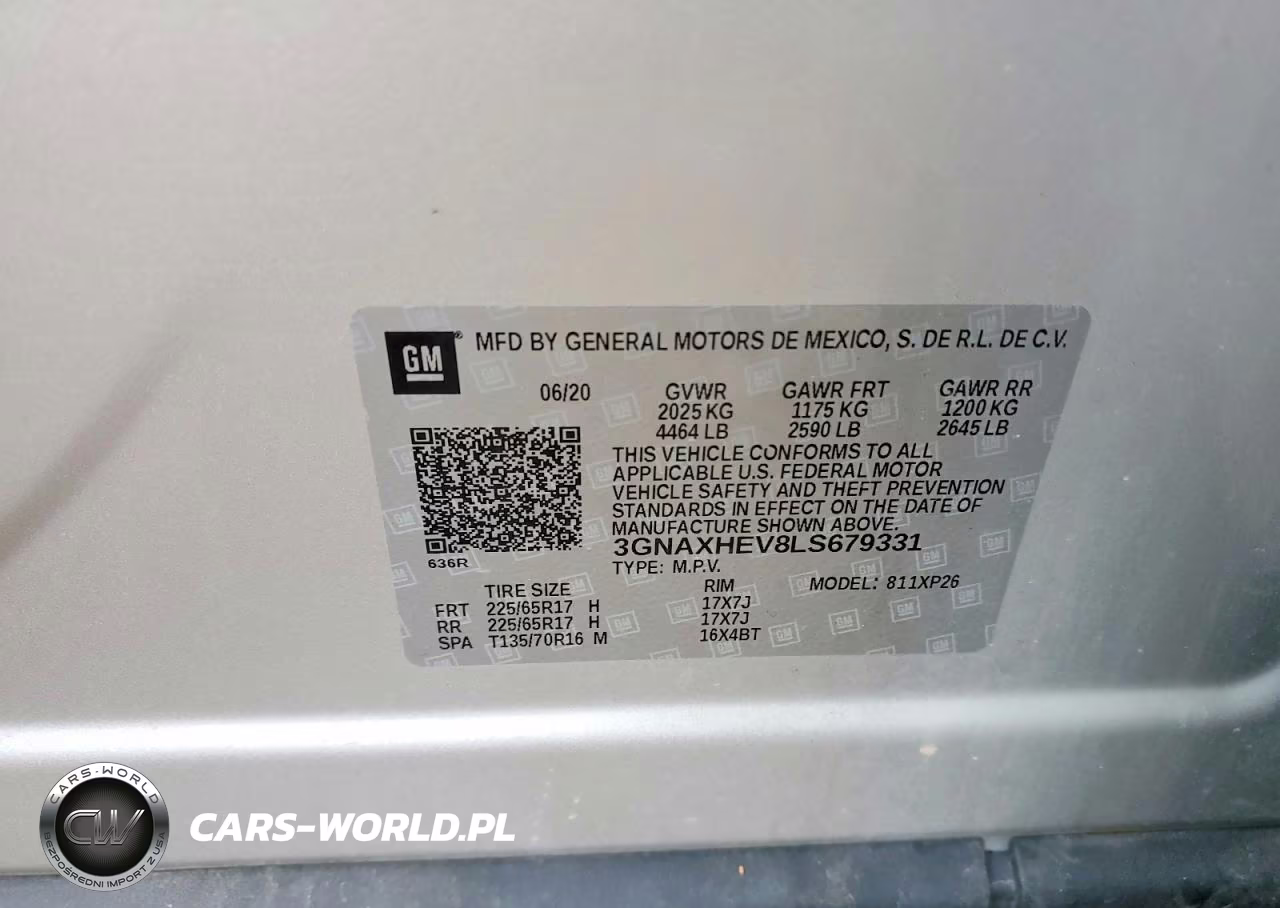 2020 Chevrolet Equinox Ls VIN:3GNAXHEV8LS679331 - 12