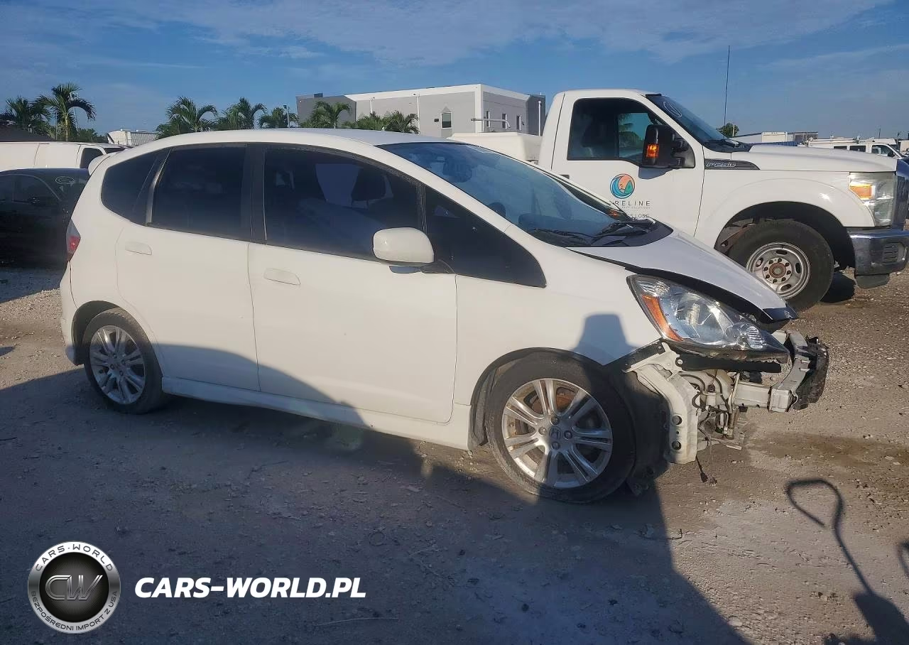2010 Honda Fit Sport VIN:JHMGE8H43AC003883 - 4