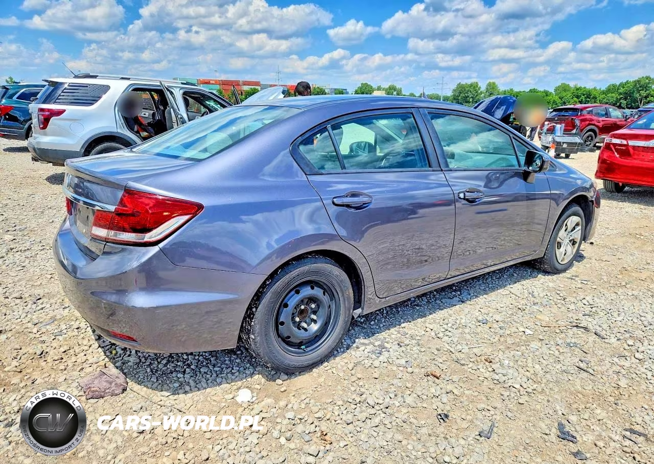 2015 Honda Civic Lx VIN:2HGFB2F59FH507570 - 3