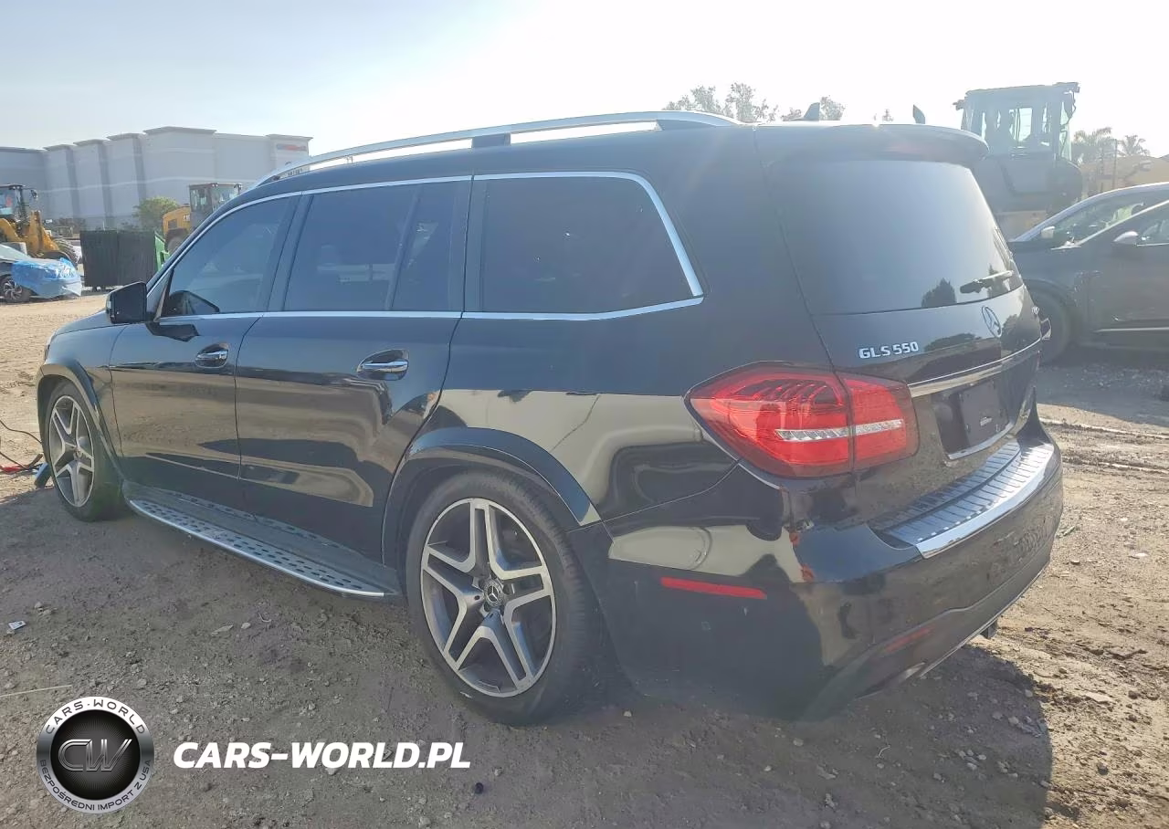 2017 Mercedes-Benz Gls 550 4Matic VIN:4JGDF7DE6HA937791 - 2