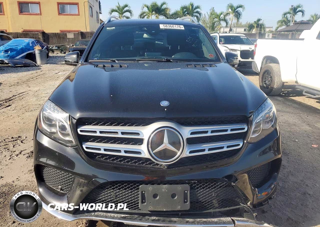 2017 Mercedes-Benz Gls 550 4Matic VIN:4JGDF7DE6HA937791 - 5