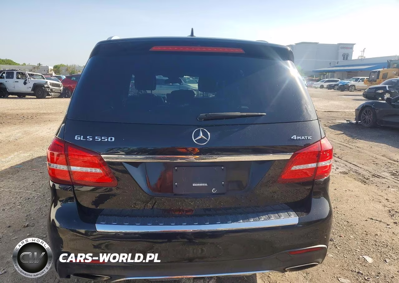 2017 Mercedes-Benz Gls 550 4Matic VIN:4JGDF7DE6HA937791 - 6