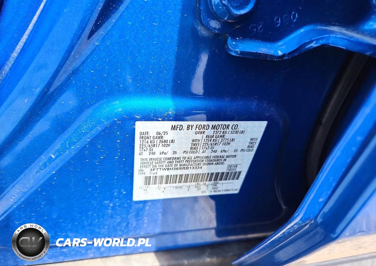 2025 Ford Maverick Xlt VIN:3FTTW8H36SRB13334 - 12