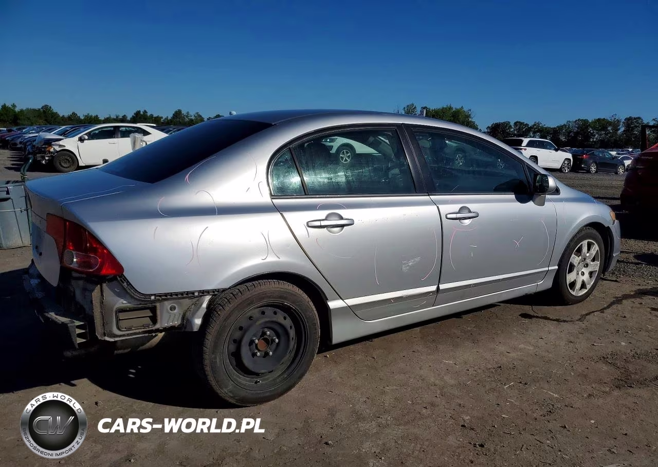 2008 Honda Civic Lx VIN:2HGFA16578H507311 - 3