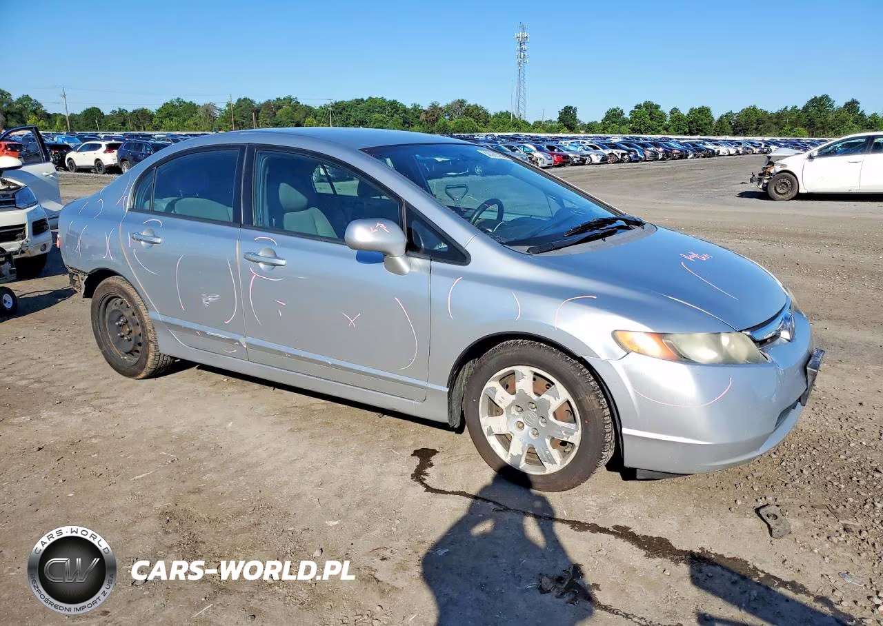 2008 Honda Civic Lx VIN:2HGFA16578H507311 - 4