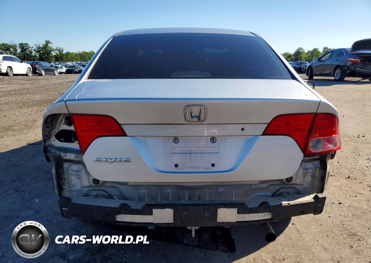 2008 Honda Civic Lx VIN:2HGFA16578H507311 - 6