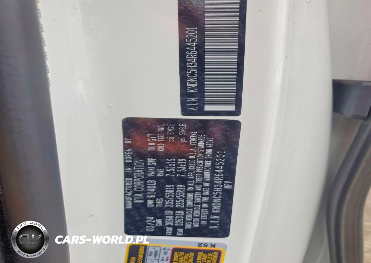 2024 Kia Carnival Ex VIN:KNDNC5H34R6445201 - 13