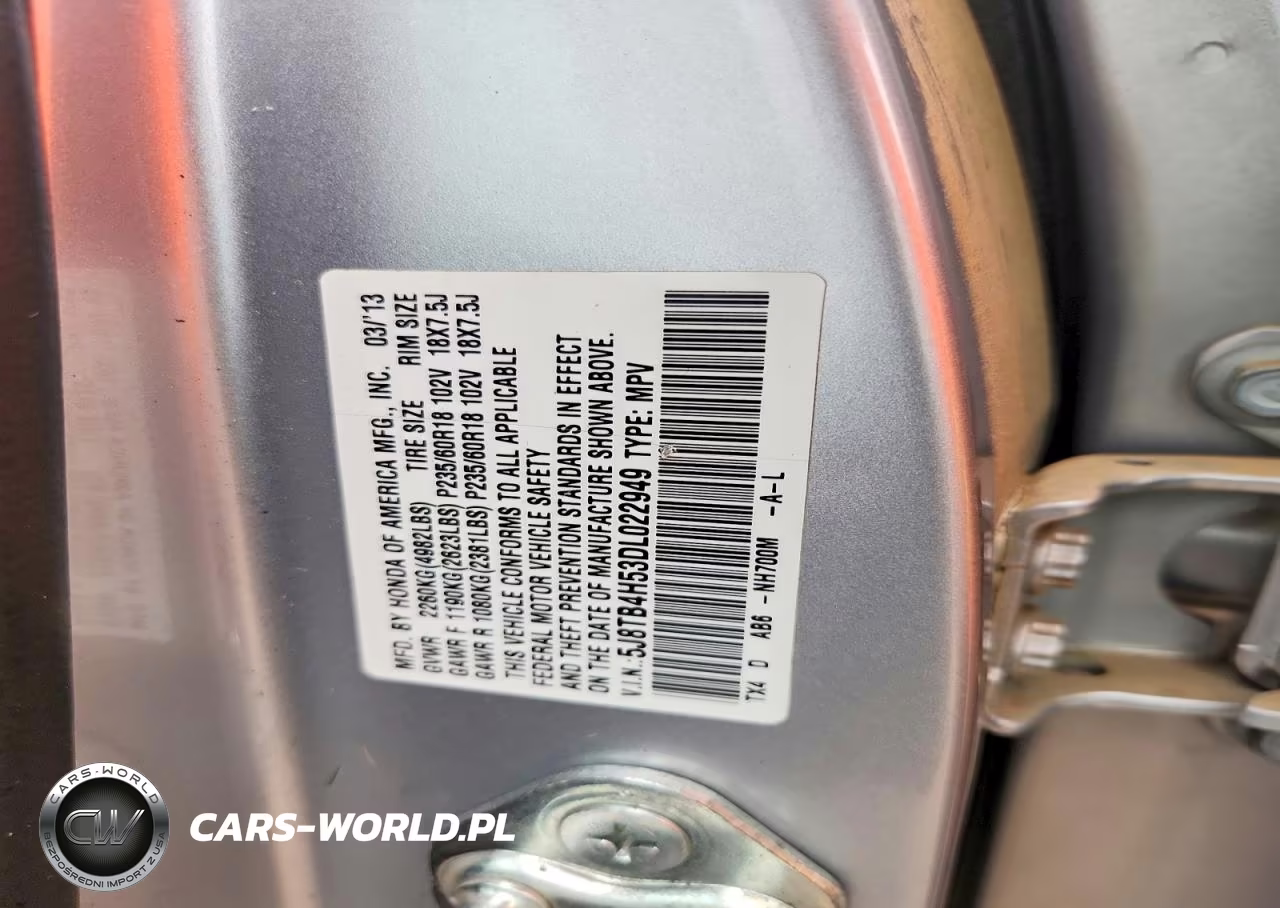 2013 Acura Rdx Technology VIN:5J8TB4H53DL022949 - 12