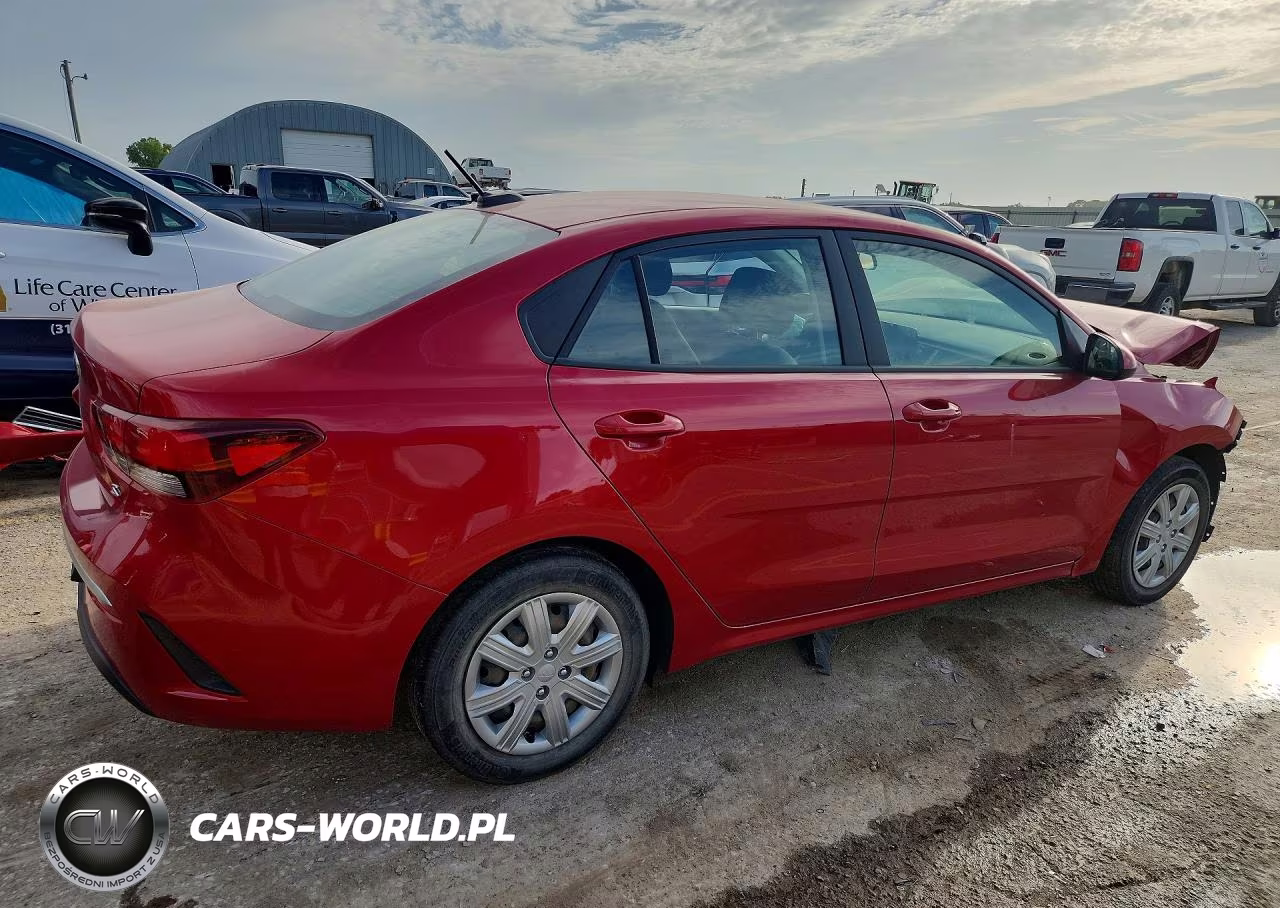 2021 Kia Rio S VIN:3KPA24AD8ME412381 - 3