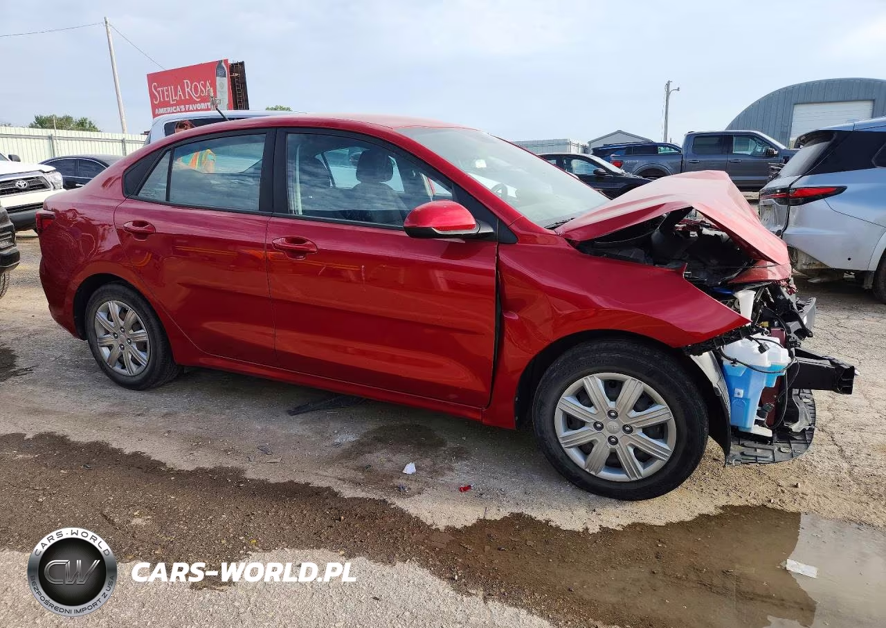 2021 Kia Rio S VIN:3KPA24AD8ME412381 - 4