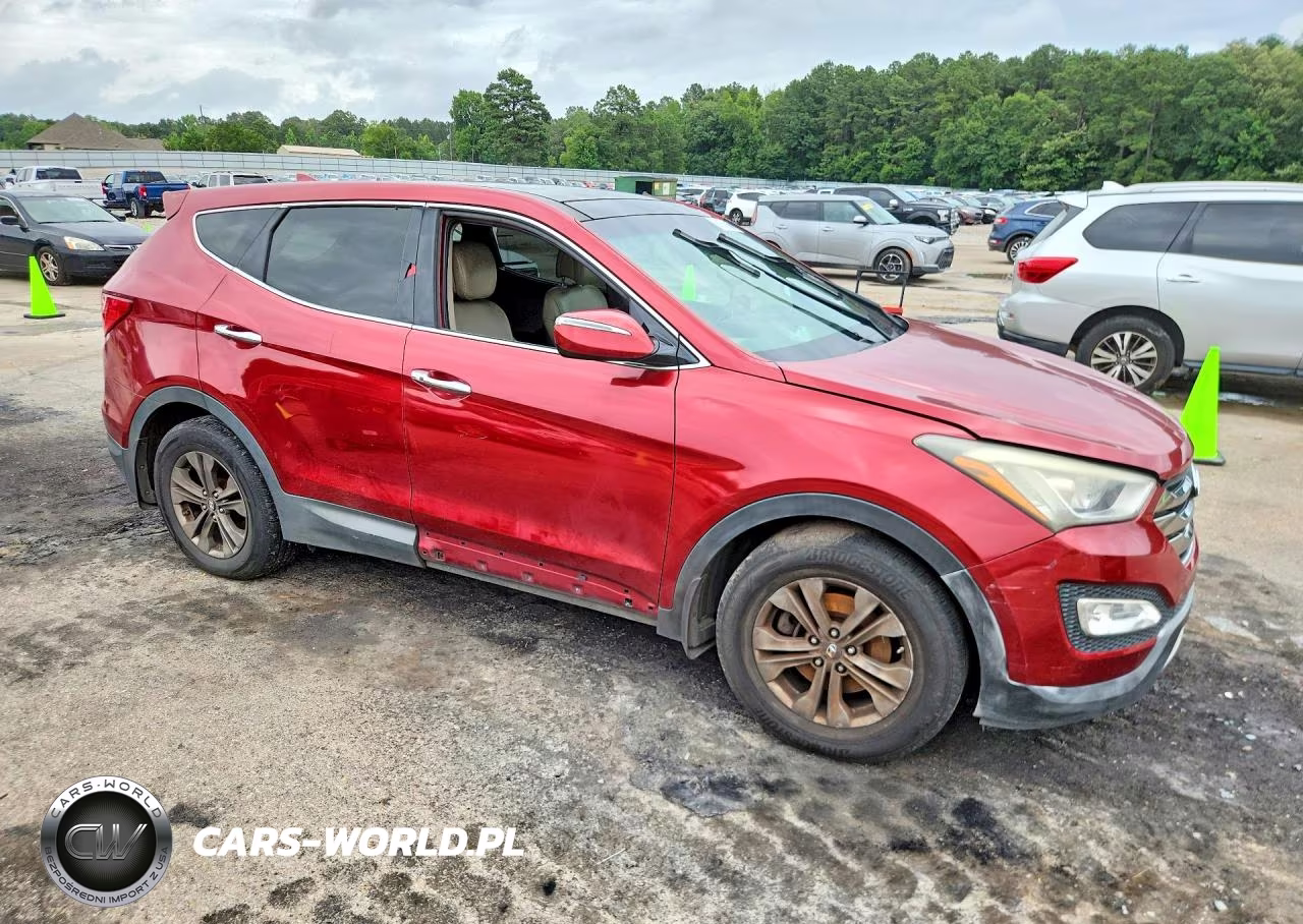 2013 Hyundai Santa Fe Sport 2.4L VIN:5XYZU3LB4DG110656 - 4