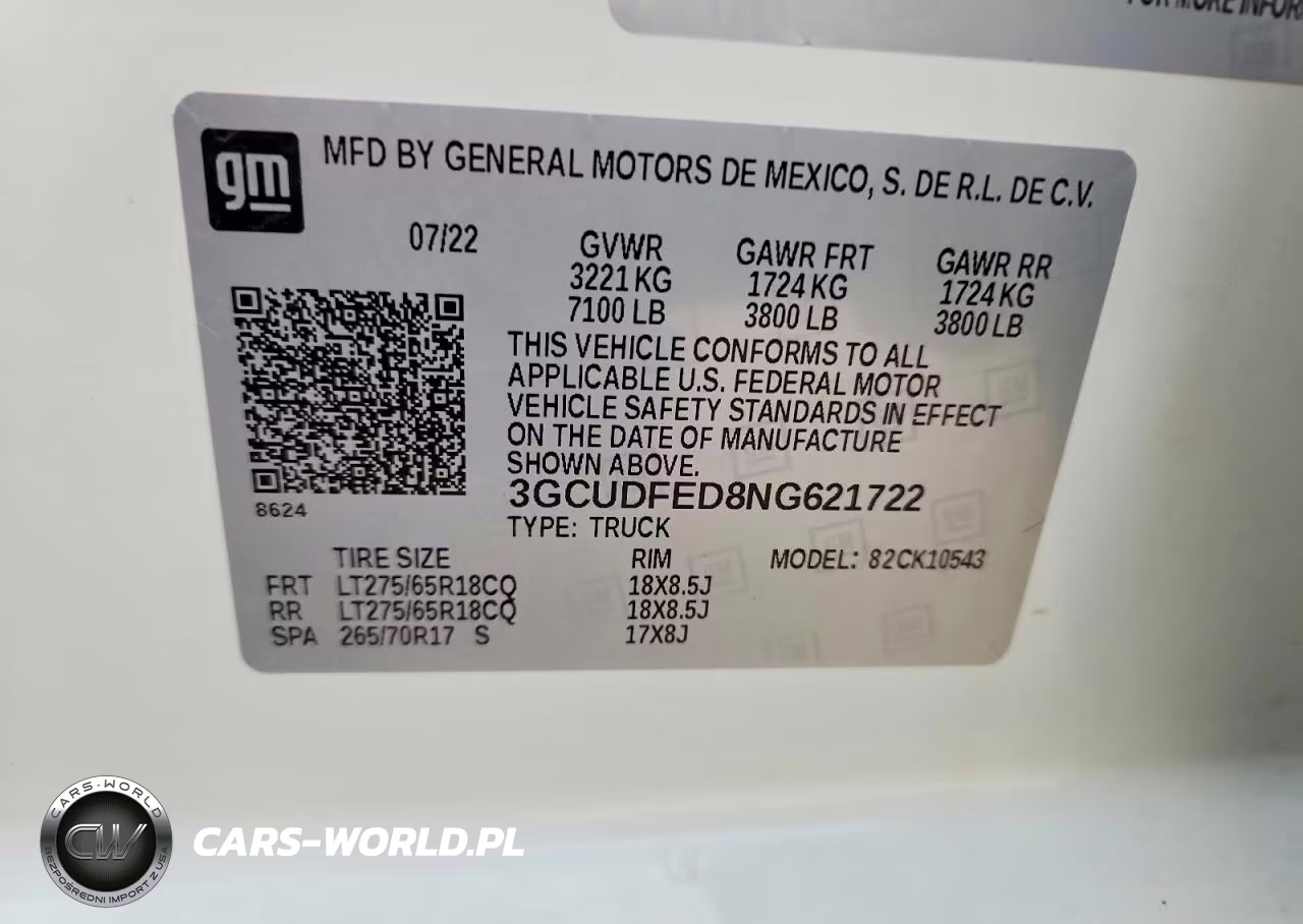 2022 Chevrolet Silverado K1500 Lt Trail Boss VIN:3GCUDFED8NG621722 - 12
