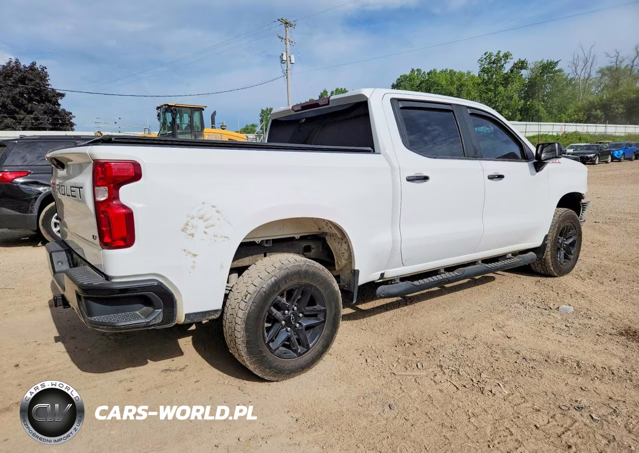 2022 Chevrolet Silverado K1500 Lt Trail Boss VIN:3GCUDFED8NG621722 - 3