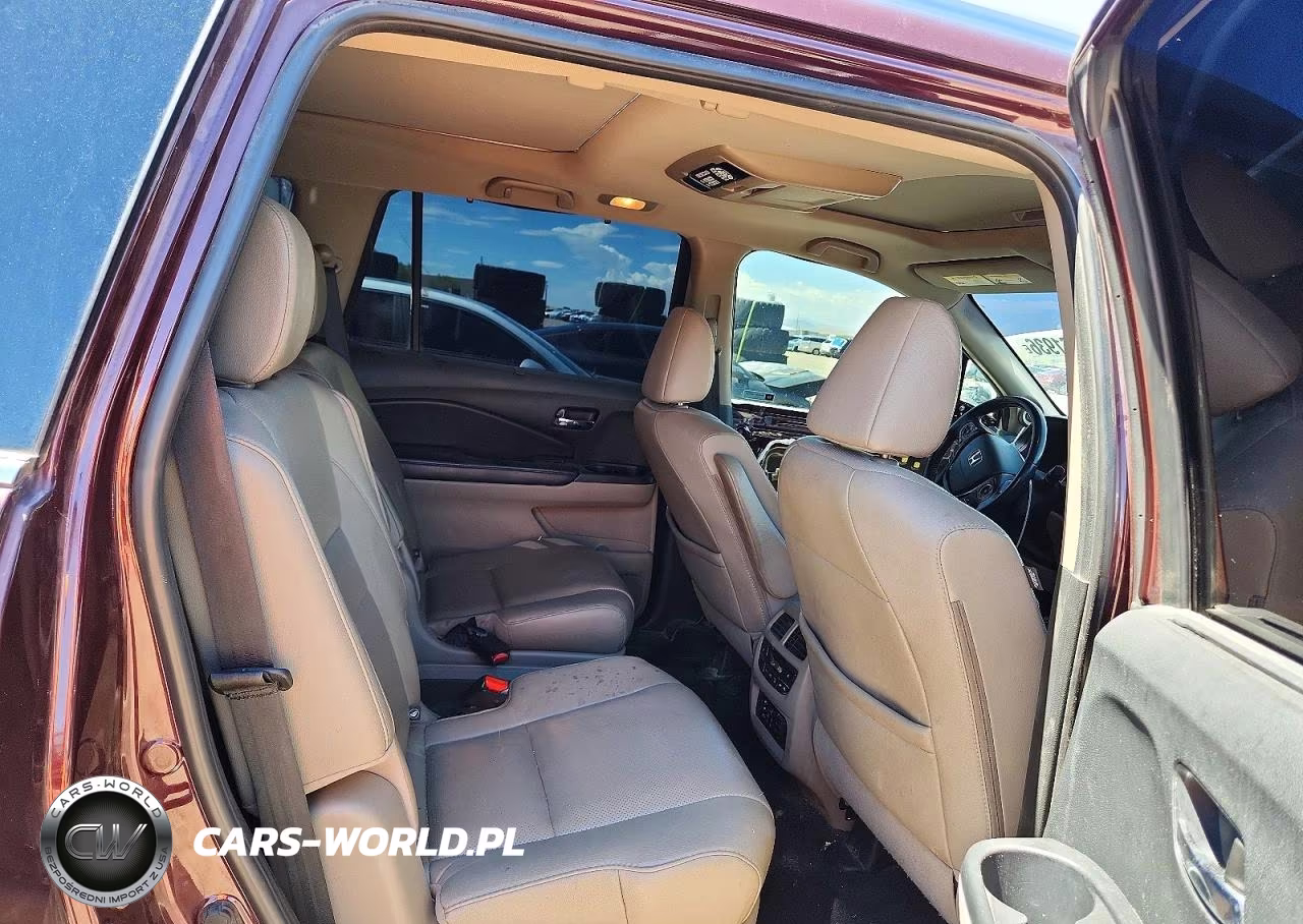 2017 Honda Pilot Elite VIN:5FNYF6H0XHB018835 - 11