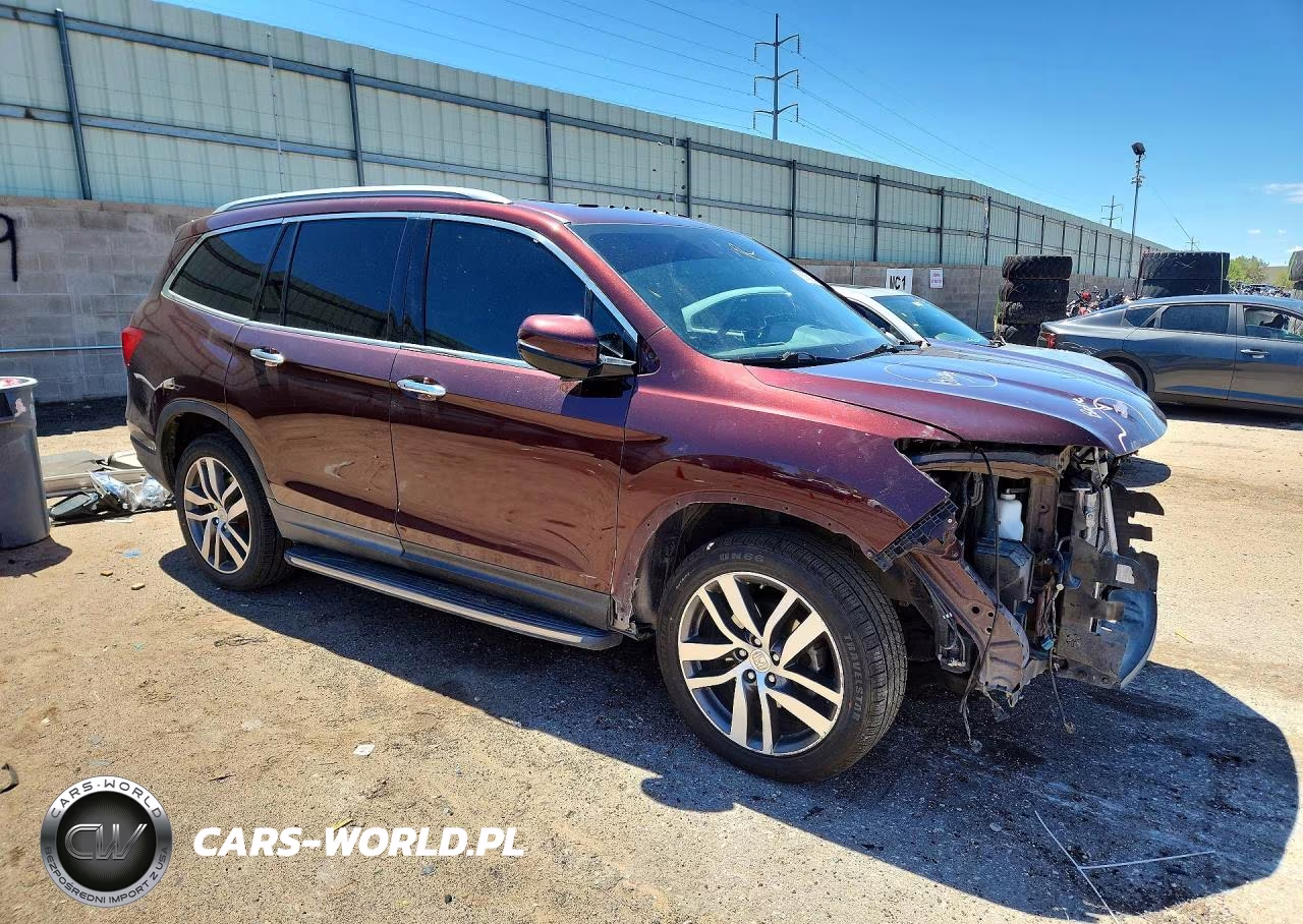 2017 Honda Pilot Elite VIN:5FNYF6H0XHB018835 - 4