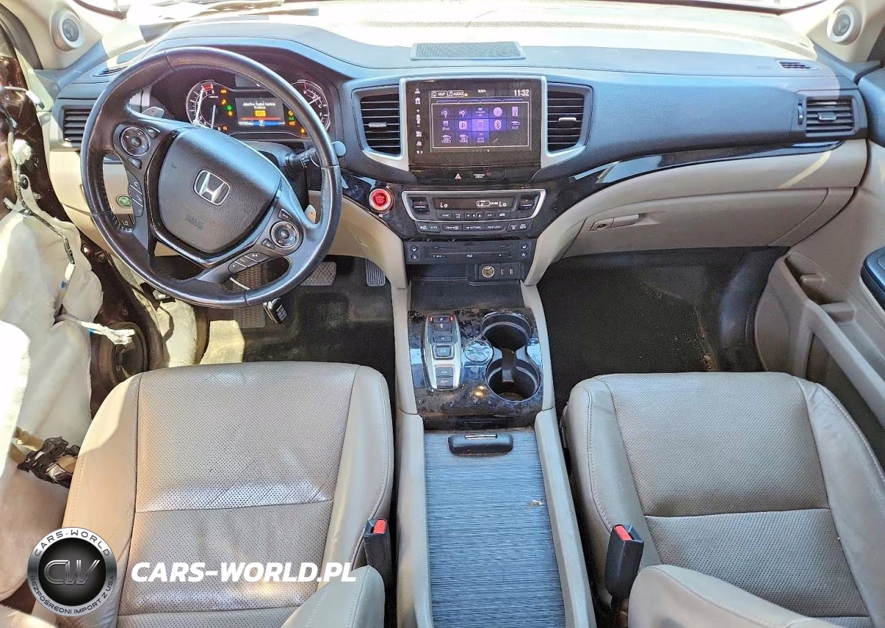 2017 Honda Pilot Elite VIN:5FNYF6H0XHB018835 - 8