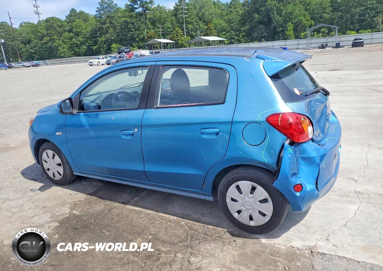 2014 Mitsubishi Mirage De VIN:ML32A3HJ0EH018109 - 2