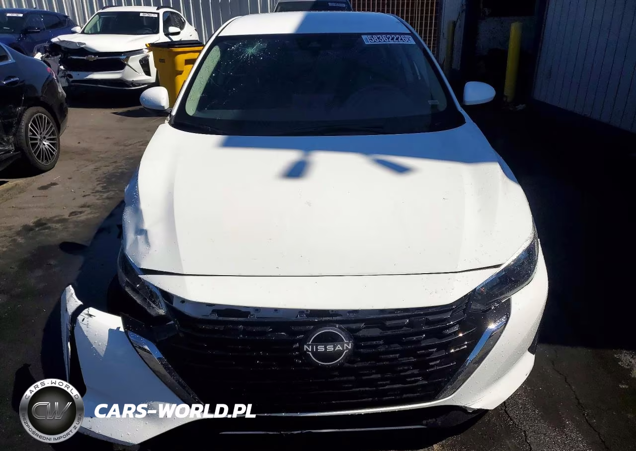 2025 Nissan Sentra Sv VIN:3N1AB8CV5SY375267 - 5