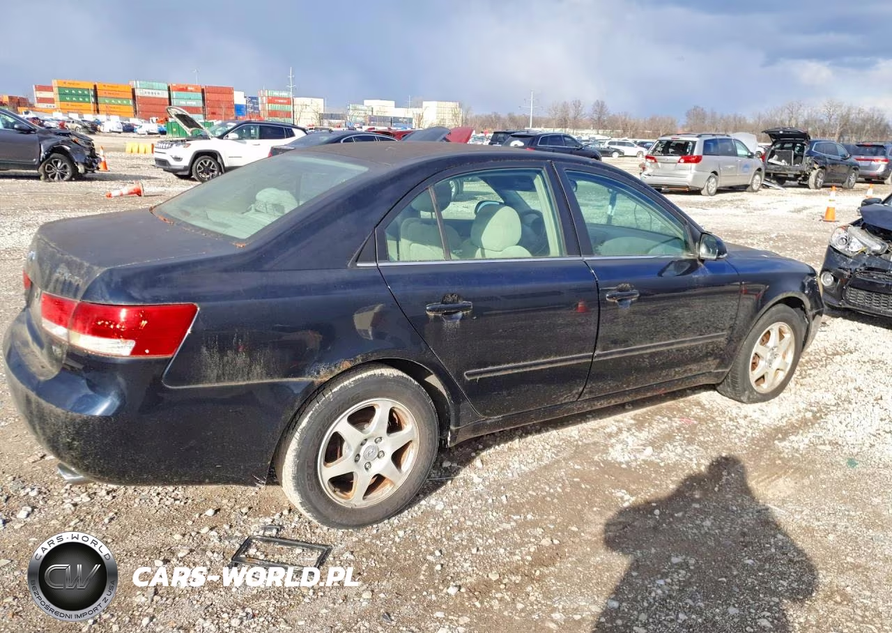 2006 Hyundai Sonata Gls V6 VIN:5NPEU46F16H143922 - 3