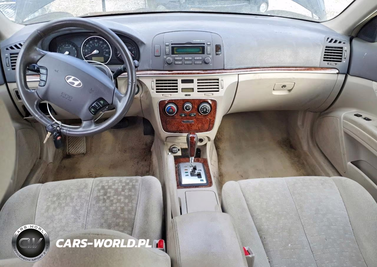 2006 Hyundai Sonata Gls V6 VIN:5NPEU46F16H143922 - 8