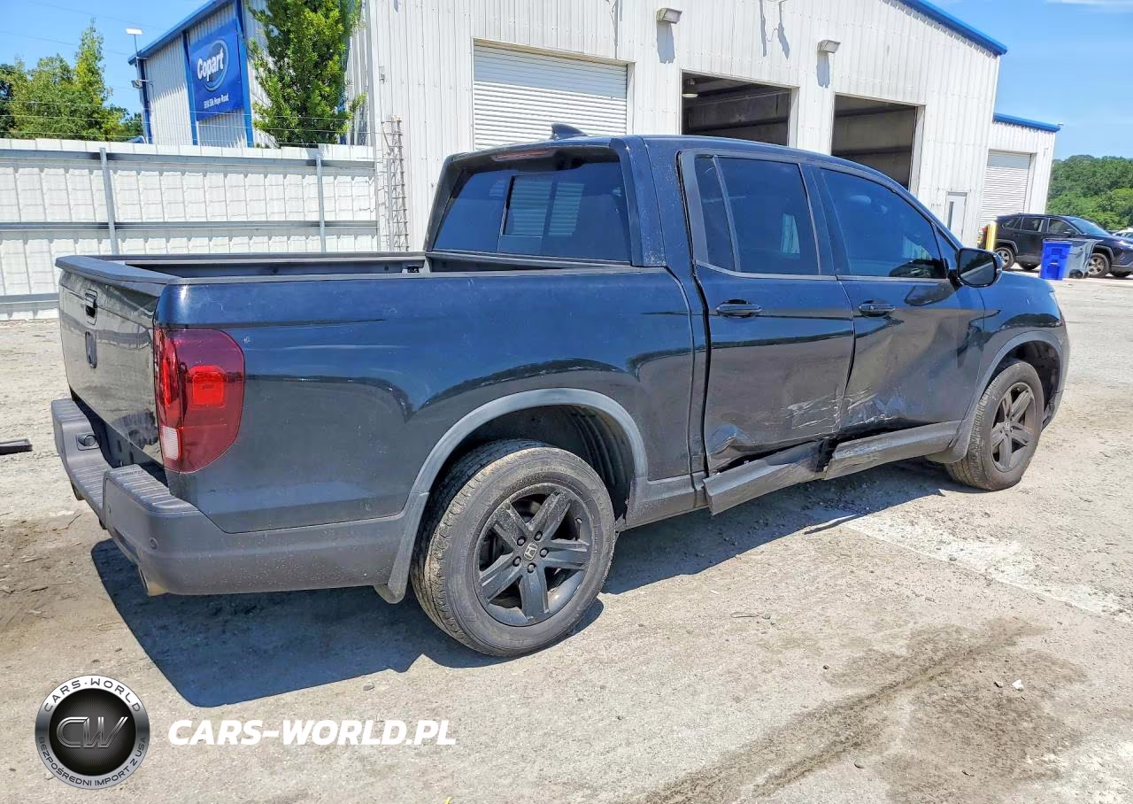 2022 Honda Ridgeline Black Edition VIN:5FPYK3F86NB021723 - 3