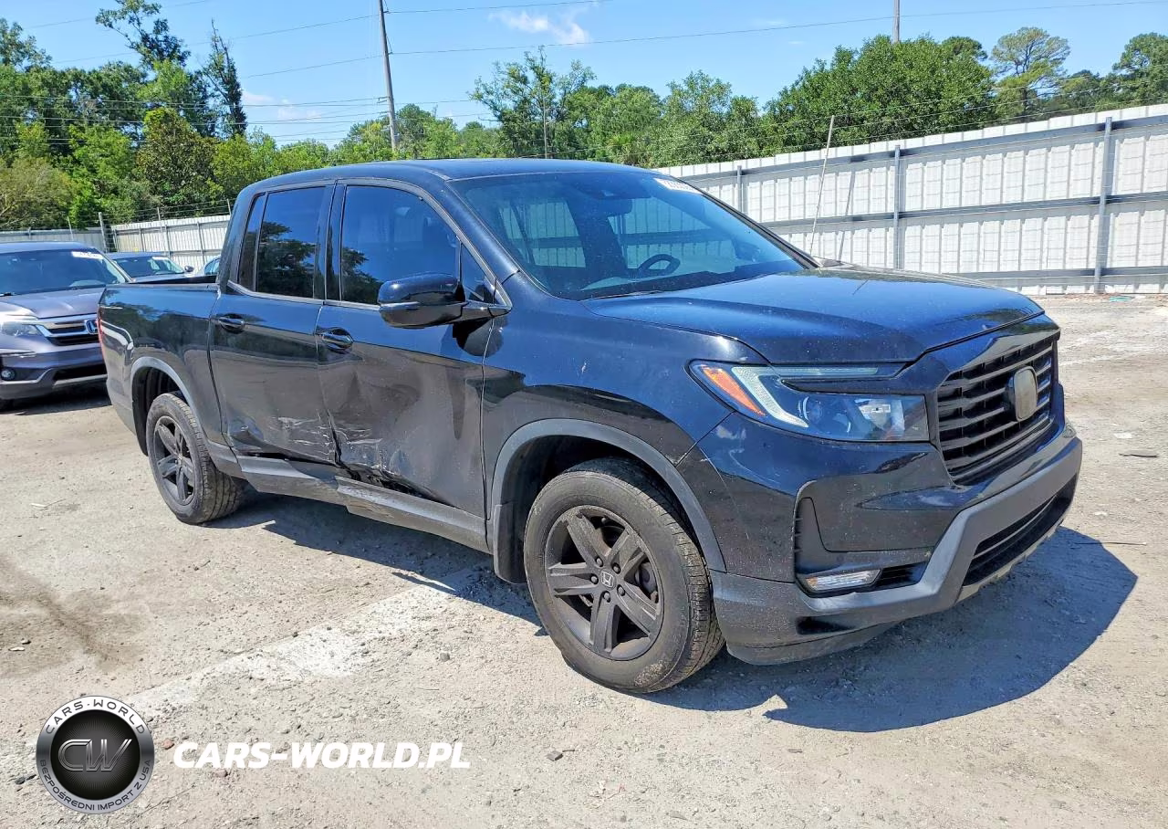 2022 Honda Ridgeline Black Edition VIN:5FPYK3F86NB021723 - 4
