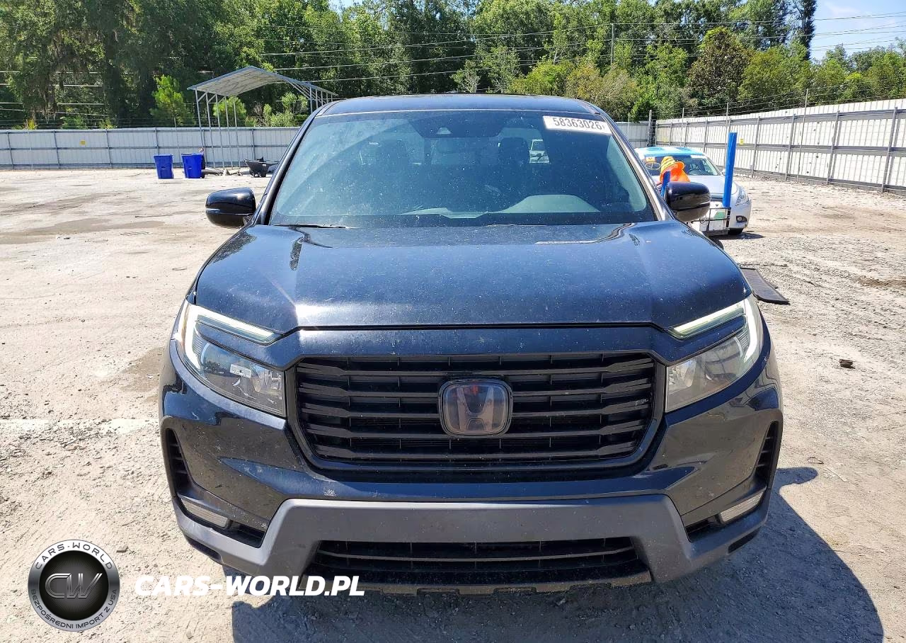 2022 Honda Ridgeline Black Edition VIN:5FPYK3F86NB021723 - 5