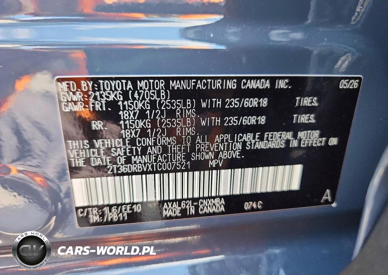 2026 Toyota Rav4 Xle Premium VIN:2T36DRBVXTC007521 - 13