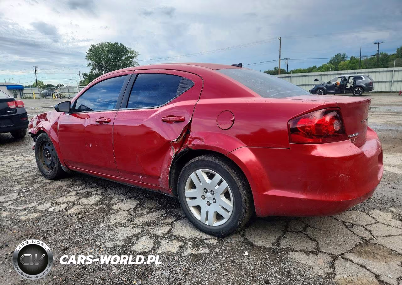2013 Dodge Avenger Se VIN:1C3CDZAB3DN541269 - 2