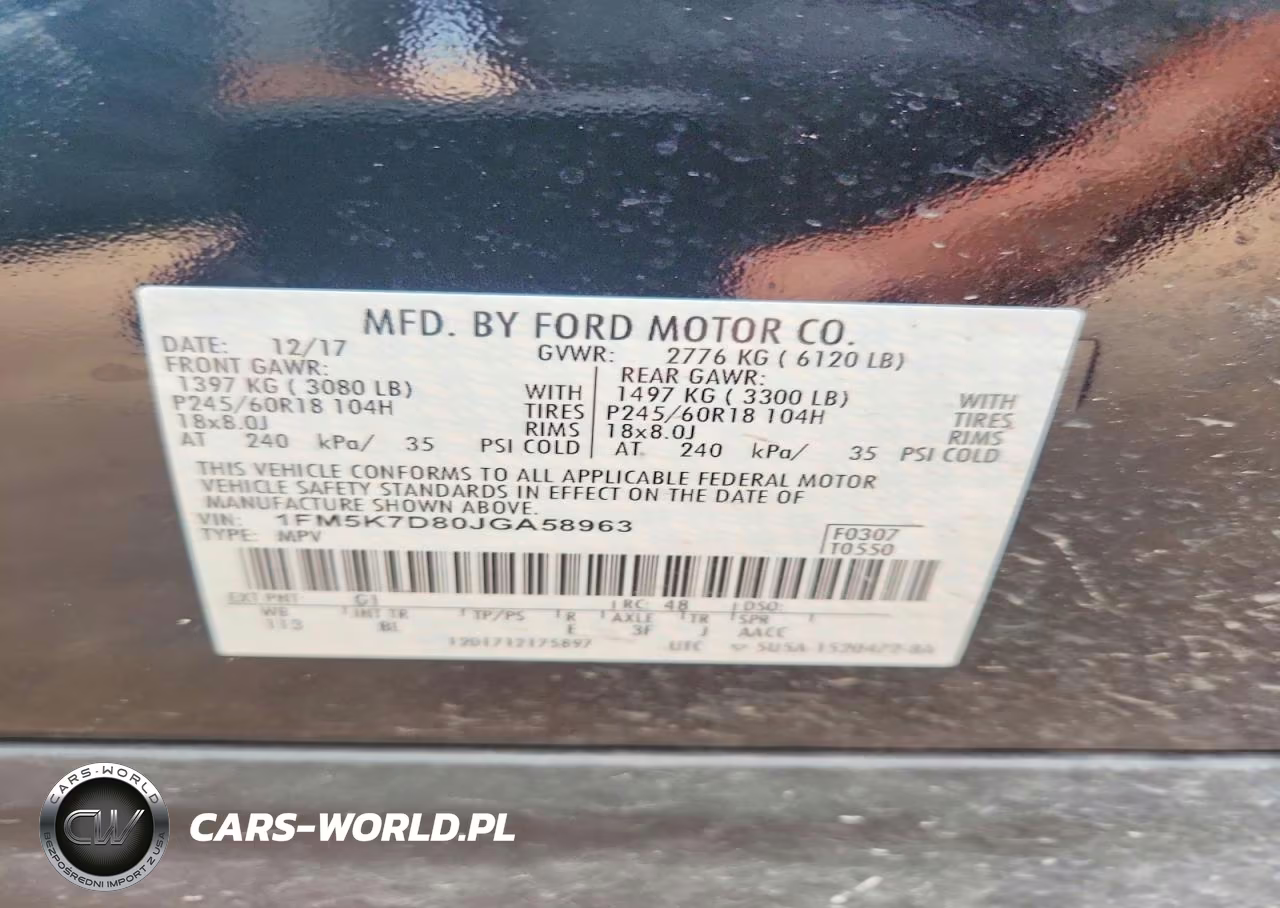2018 Ford Explorer Xlt VIN:1FM5K7D80JGA58963 - 13