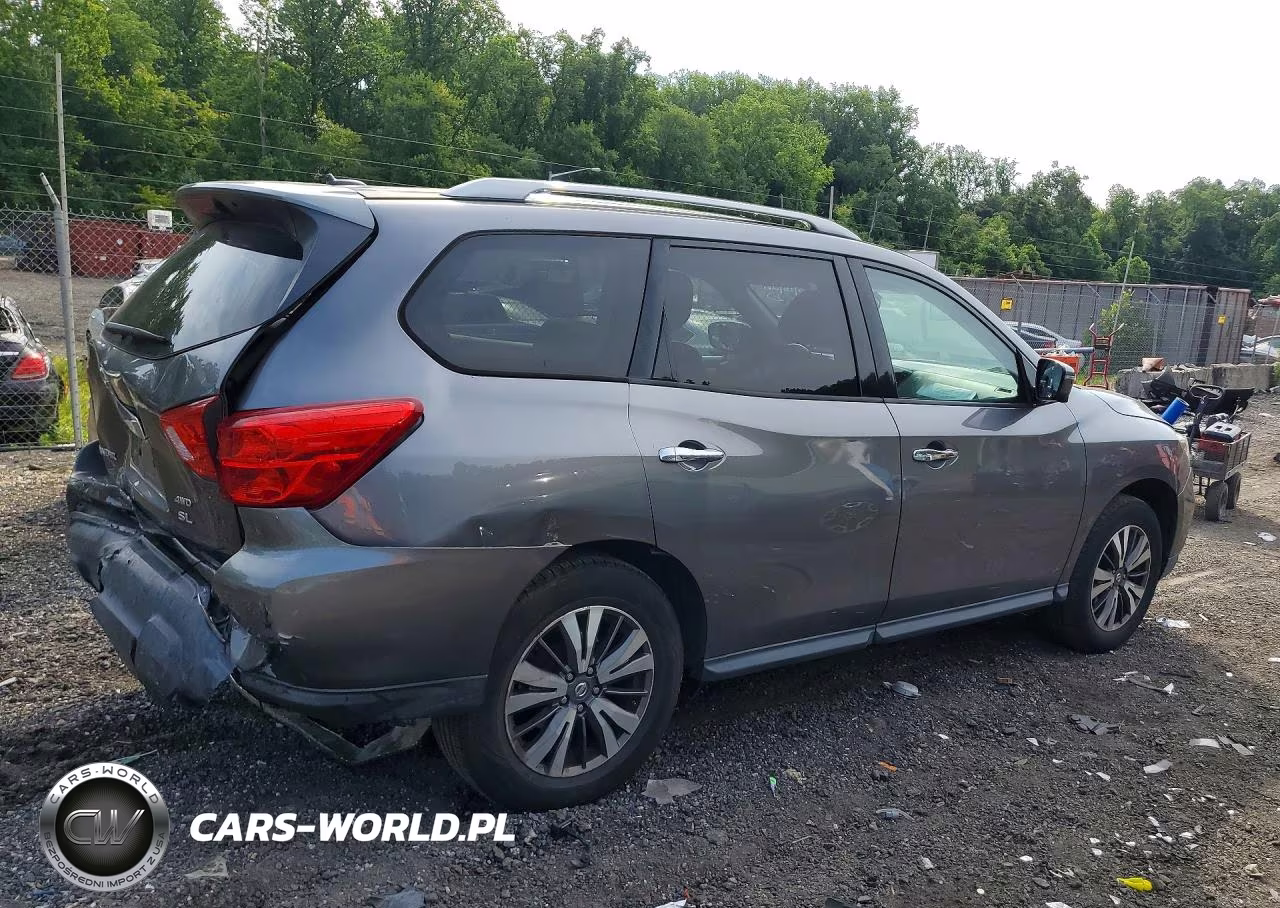 2017 Nissan Pathfinder Sl VIN:5N1DR2MM3HC688890 - 3