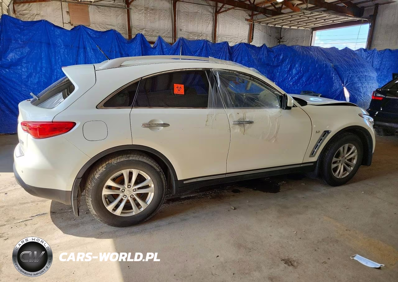 2017 Infiniti Qx70 Base VIN:JN8CS1MW9HM410526 - 3