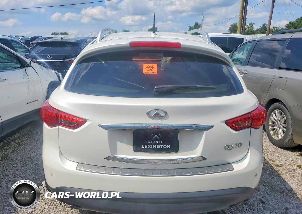 2017 Infiniti Qx70 Base VIN:JN8CS1MW9HM410526 - 6