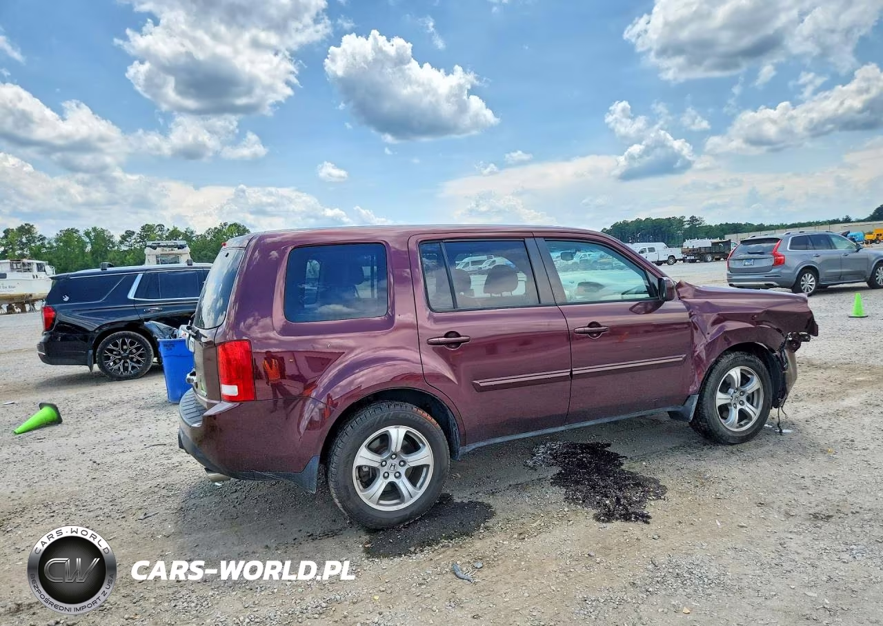 2014 Honda Pilot Exl VIN:5FNYF4H5XEB046145 - 3