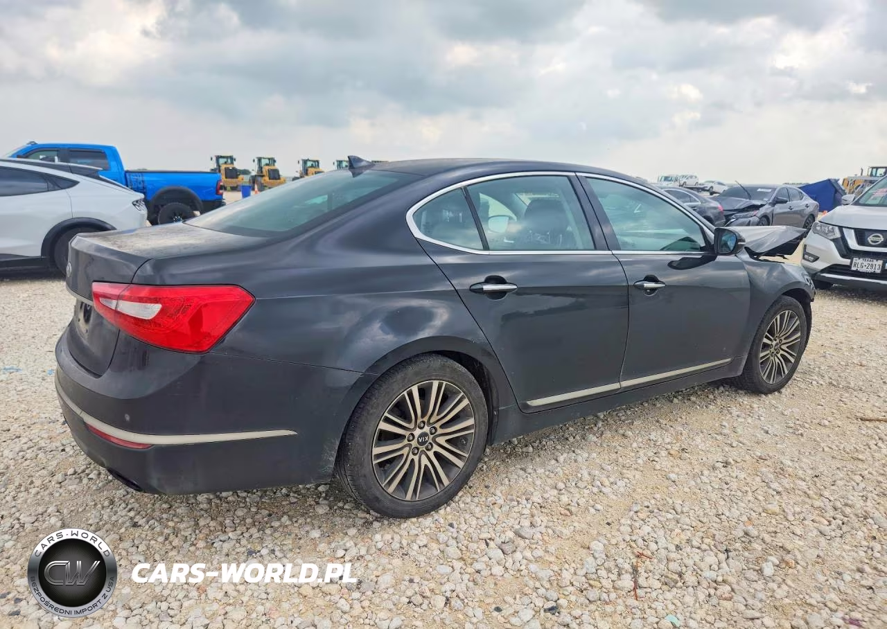 2014 Kia Cadenza Premium VIN:KNALN4D77E5137845 - 3