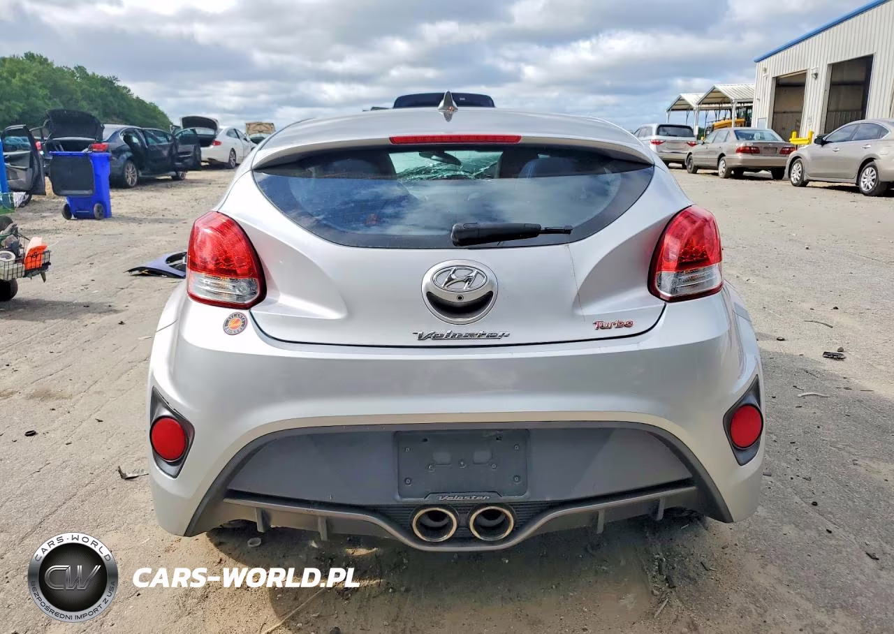 2016 Hyundai Veloster Turbo VIN:KMHTC6AE0GU261757 - 6