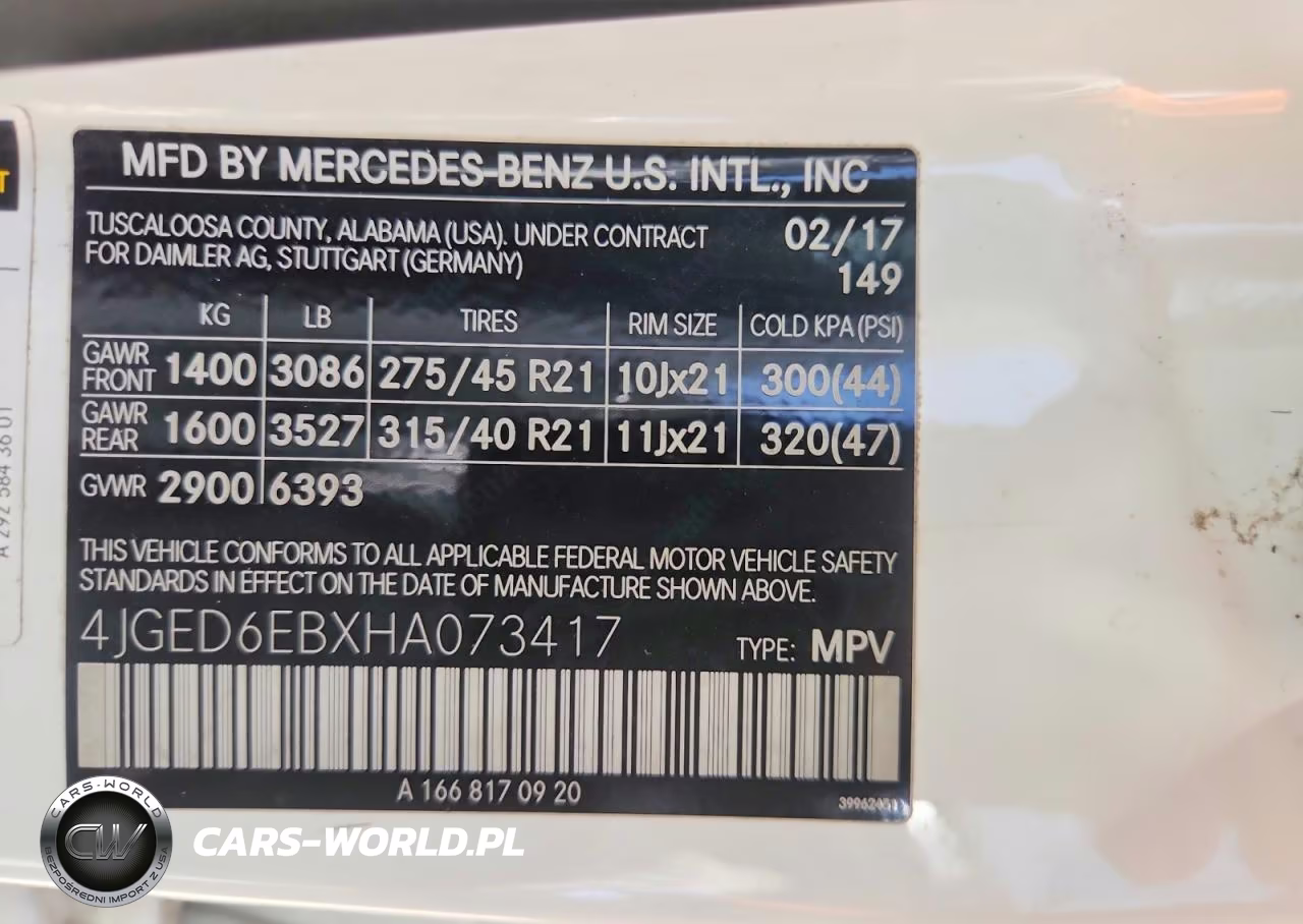 2017 Mercedes-Benz Gle Coupe 43 Amg VIN:4JGED6EBXHA073417 - 12