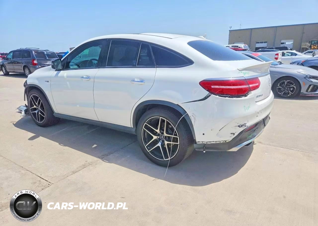 2017 Mercedes-Benz Gle Coupe 43 Amg VIN:4JGED6EBXHA073417 - 2