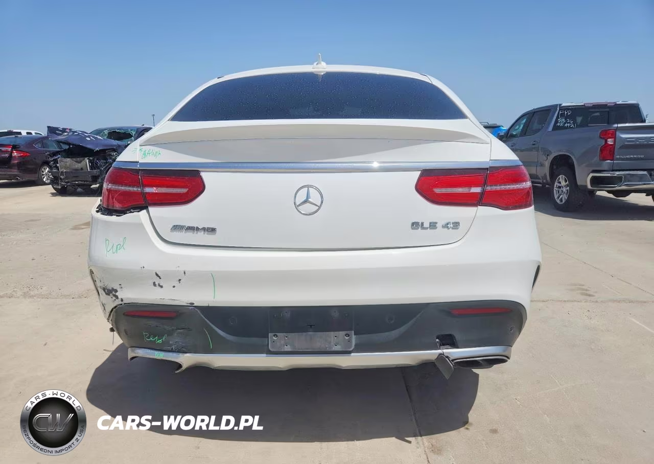 2017 Mercedes-Benz Gle Coupe 43 Amg VIN:4JGED6EBXHA073417 - 6