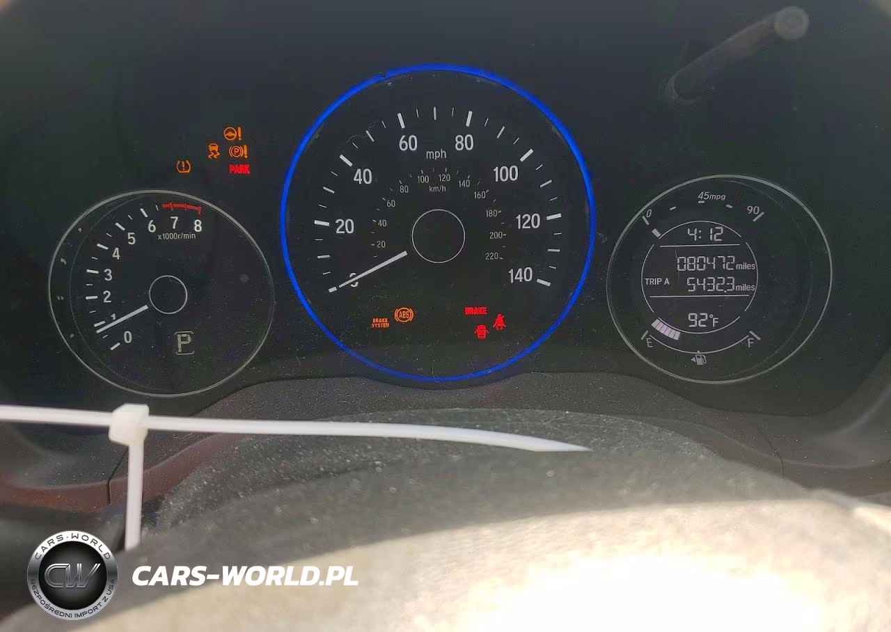 2018 Honda Hr-V Lx VIN:3CZRU6H36JM714298 - 9