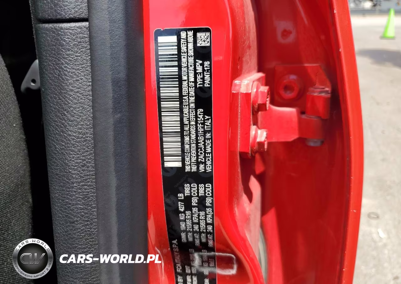 2017 Jeep Renegade Sport VIN:ZACCJAAB1HPF15479 - 13