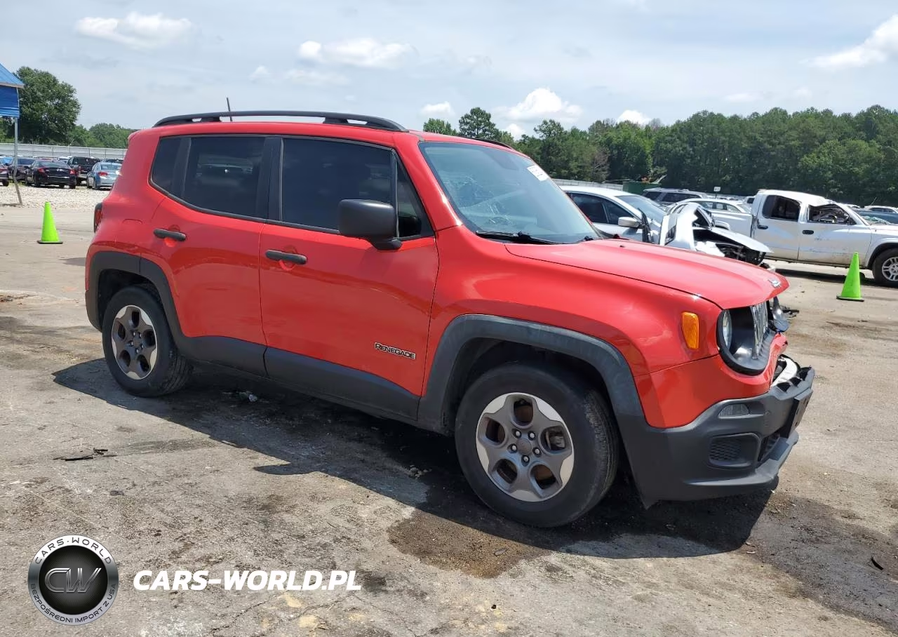2017 Jeep Renegade Sport VIN:ZACCJAAB1HPF15479 - 4