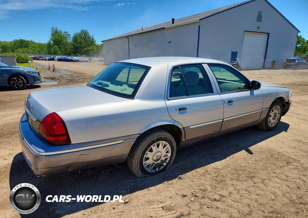 2006 Mercury Grand Marquis Gs VIN:2MEFM74V66X627002 - 3