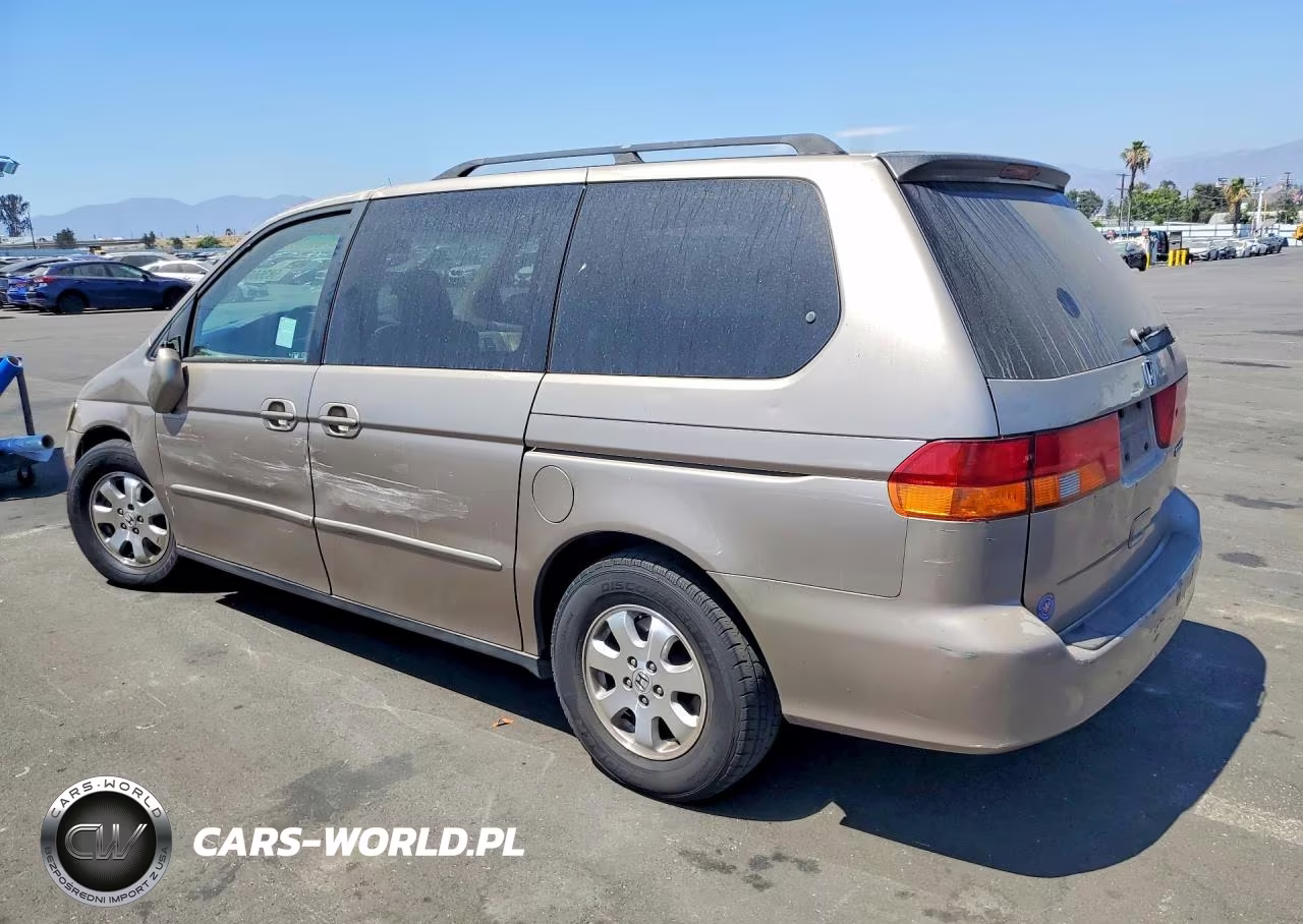 2004 Honda Odyssey Exl VIN:5FNRL18954B114834 - 2