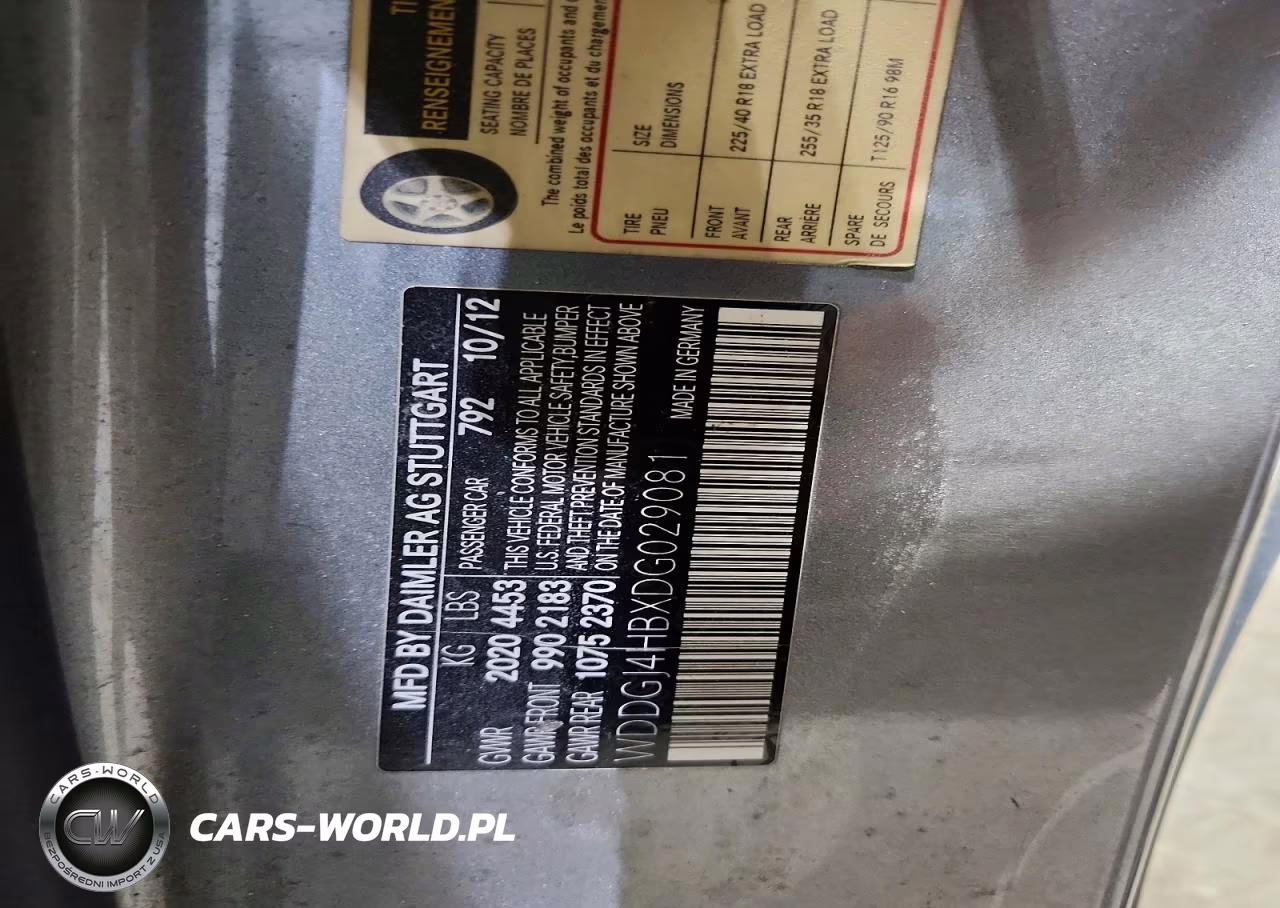 2013 Mercedes-Benz C 250 VIN:WDDGJ4HBXDG029081 - 12