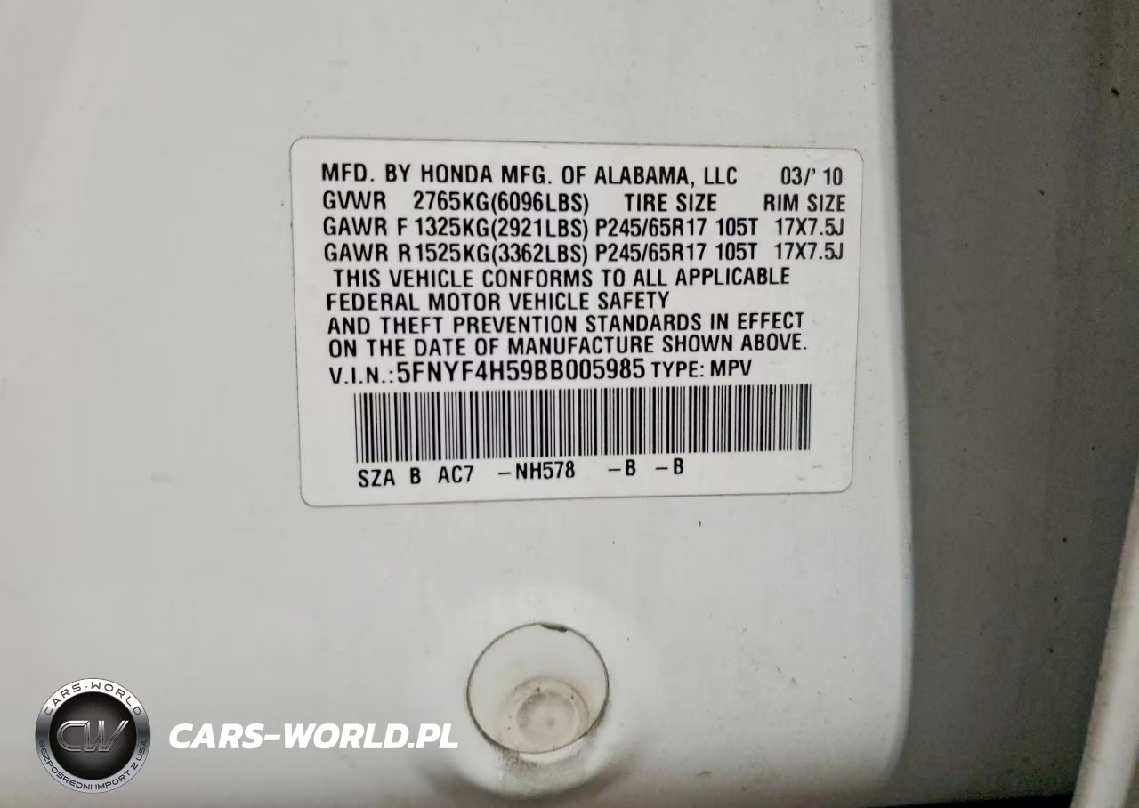 2011 Honda Pilot Exl VIN:5FNYF4H59BB005985 - 13