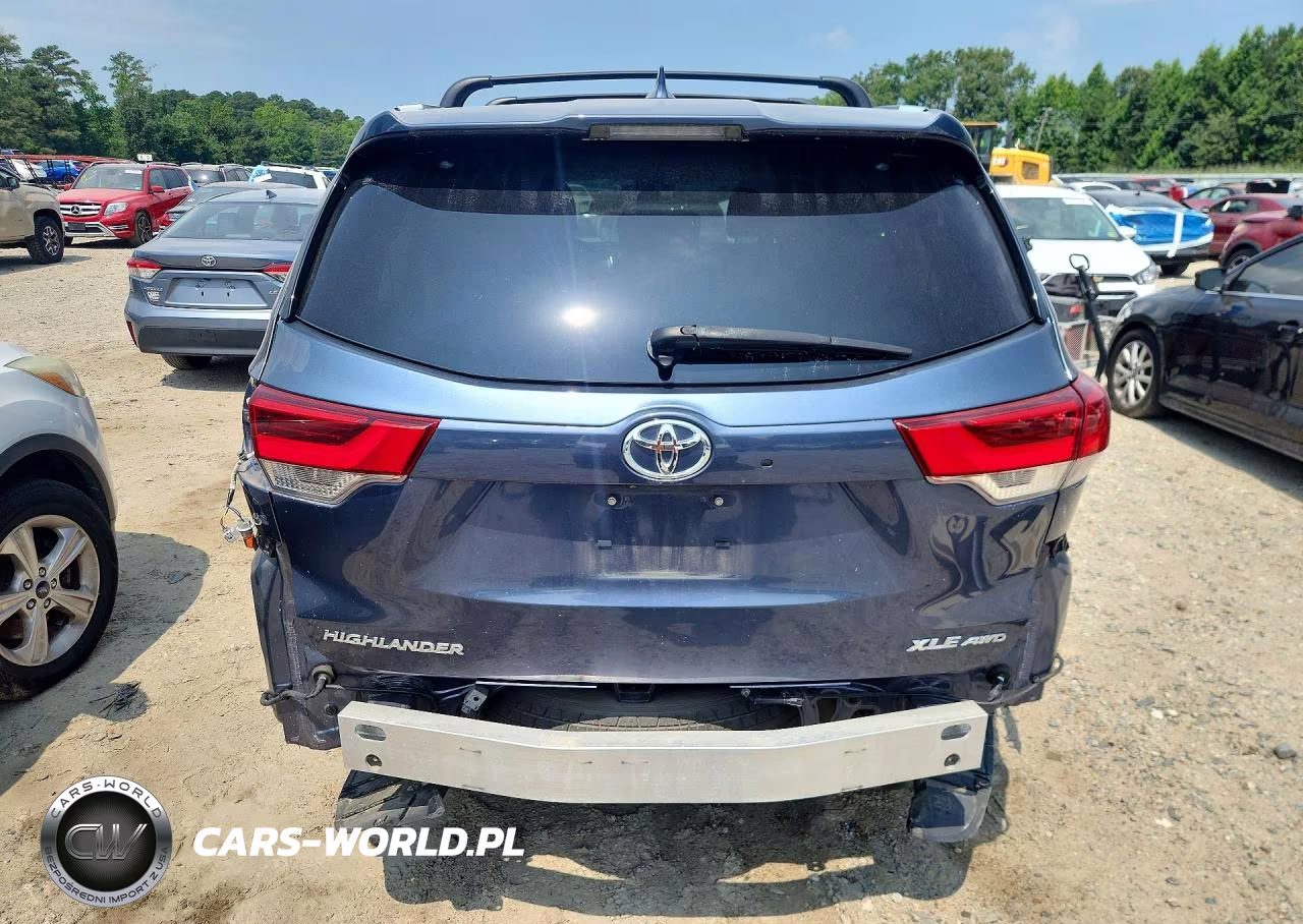 2019 Toyota Highlander Xle VIN:5TDJZRFH8KS957343 - 6
